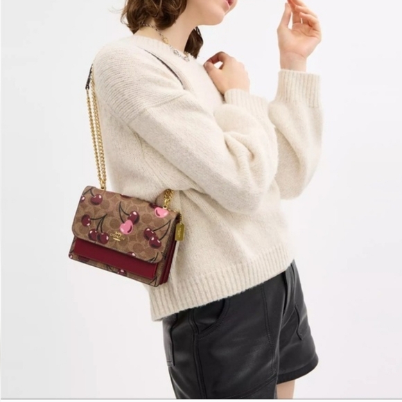 Coach Cherry Mini Klair Crossbody - Picture 4 of 5